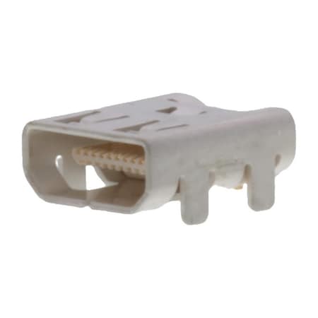 Molex .4mm MicroHDMI TH Rcpt T&R .38AuLF 19Ckt 46765-1301